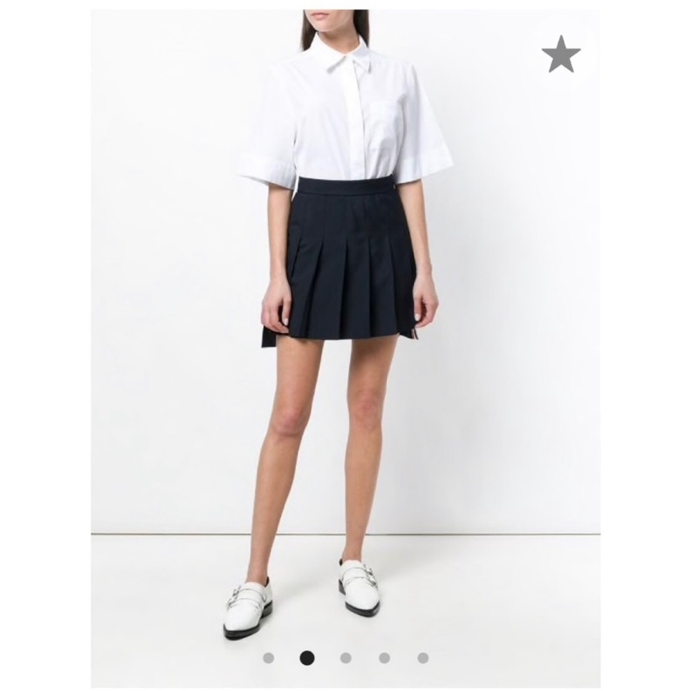 Thom Browne School Uniform Mini Skirt (IT 38)